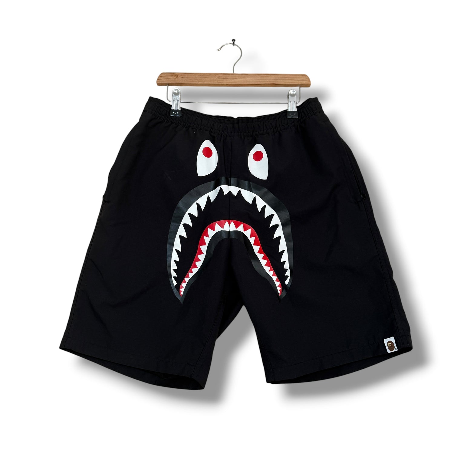 A Bathing Ape Track Shorts Black