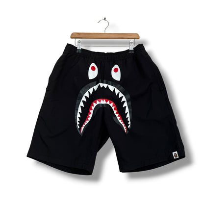 A Bathing Ape Track Shorts Black