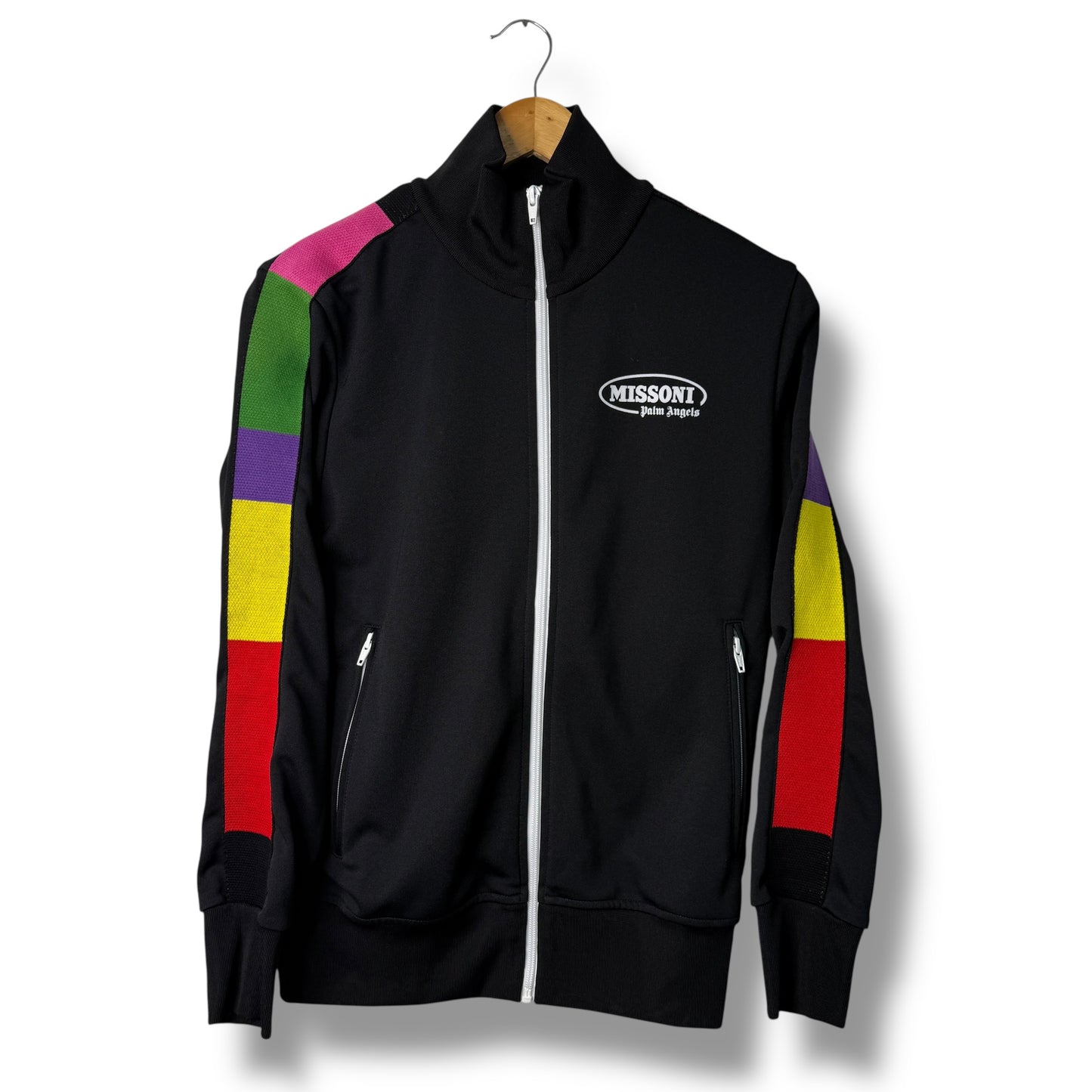 Palm Angels Track Jacket Black