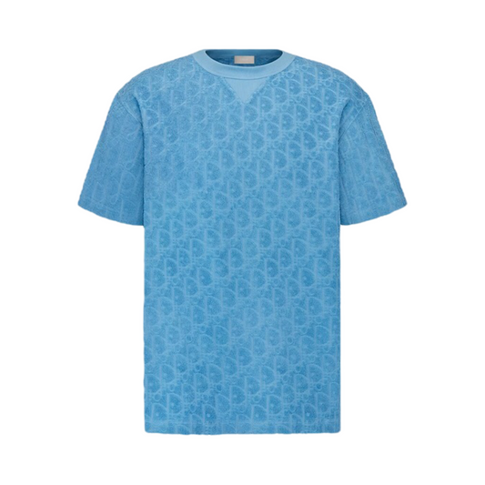 Dior Baby Blue Towelling T-Shirt