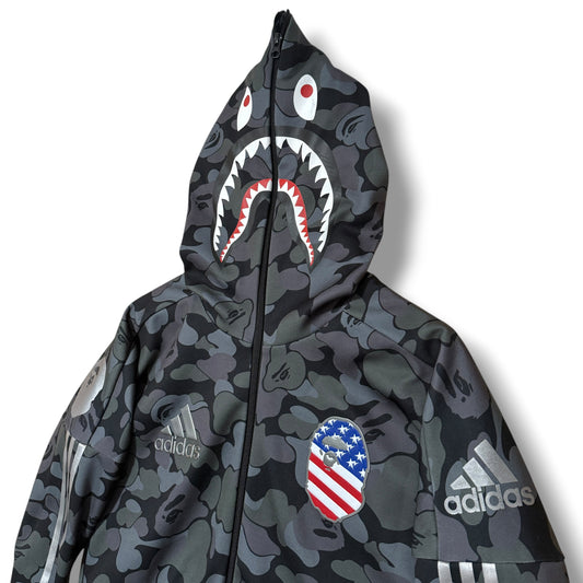 Adidas X A Bathing Ape Hoodie Black