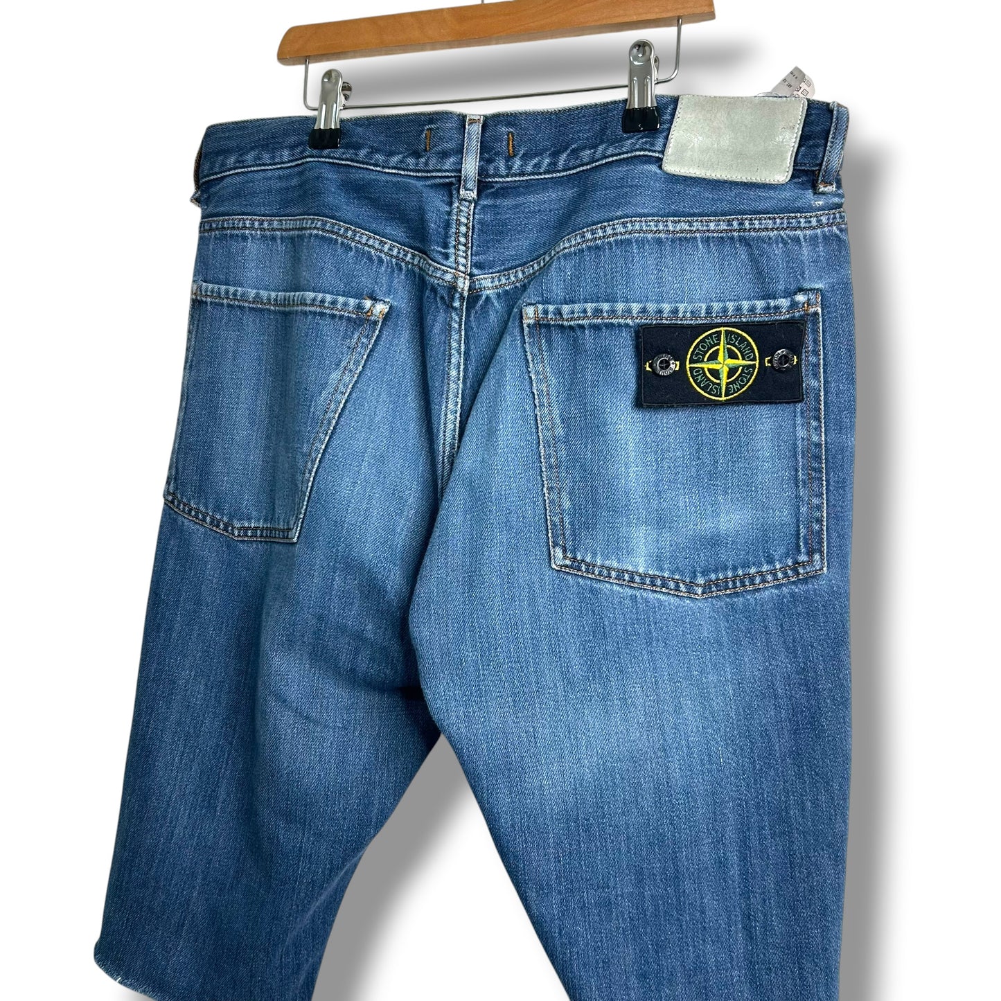 Stone Island Jorts Blue 36W