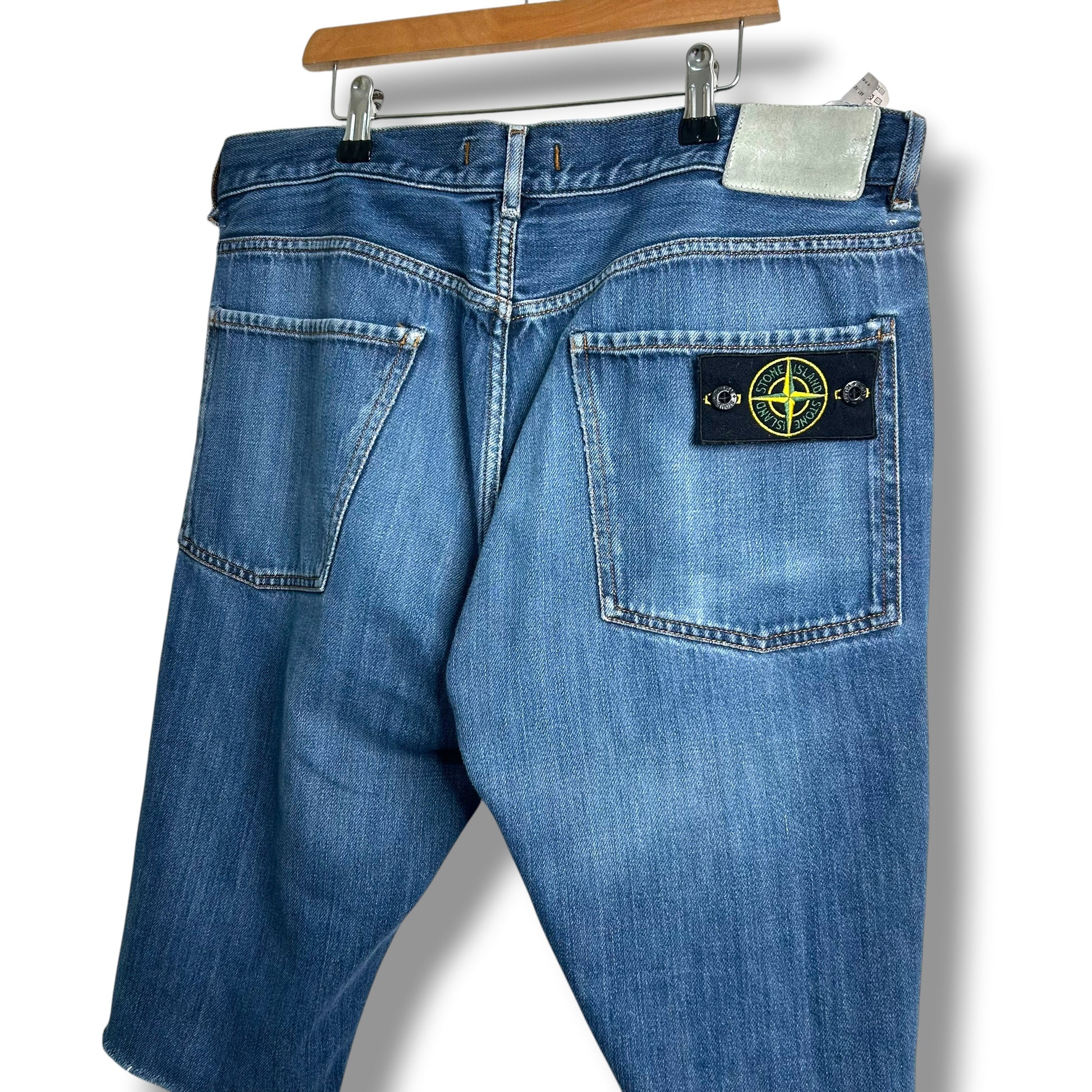 Stone Island Jorts Blue 36W