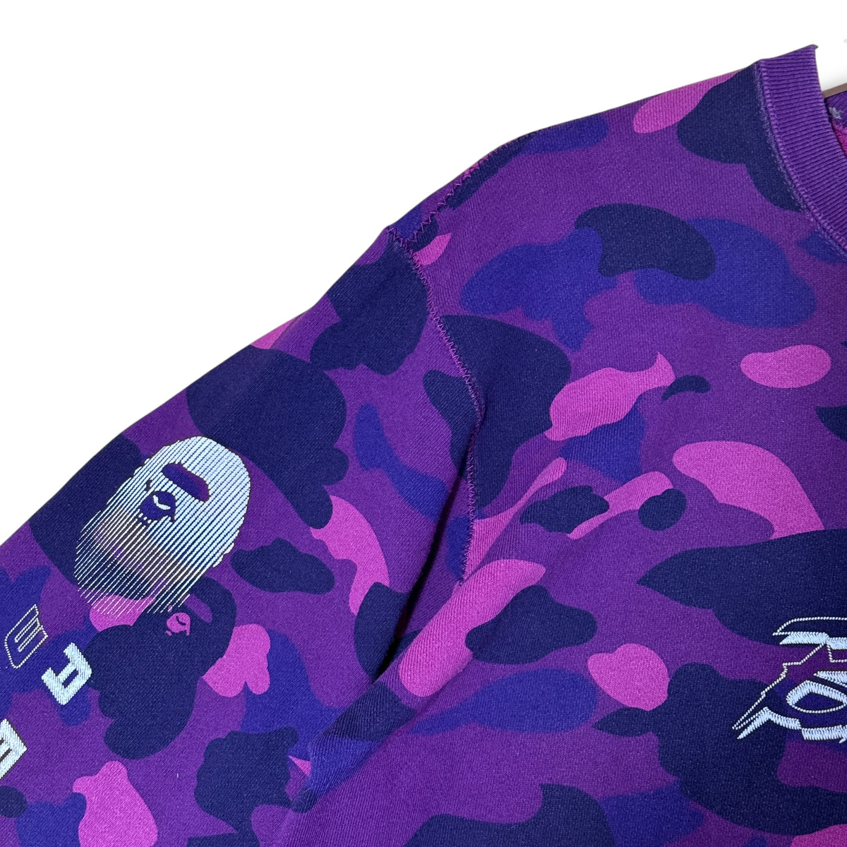 A Bathing Ape Sweatshirt Purple