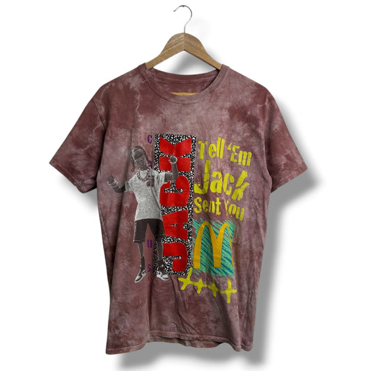 Travis Scott X Mcdonald's Graphic T-shirt Purple Medium