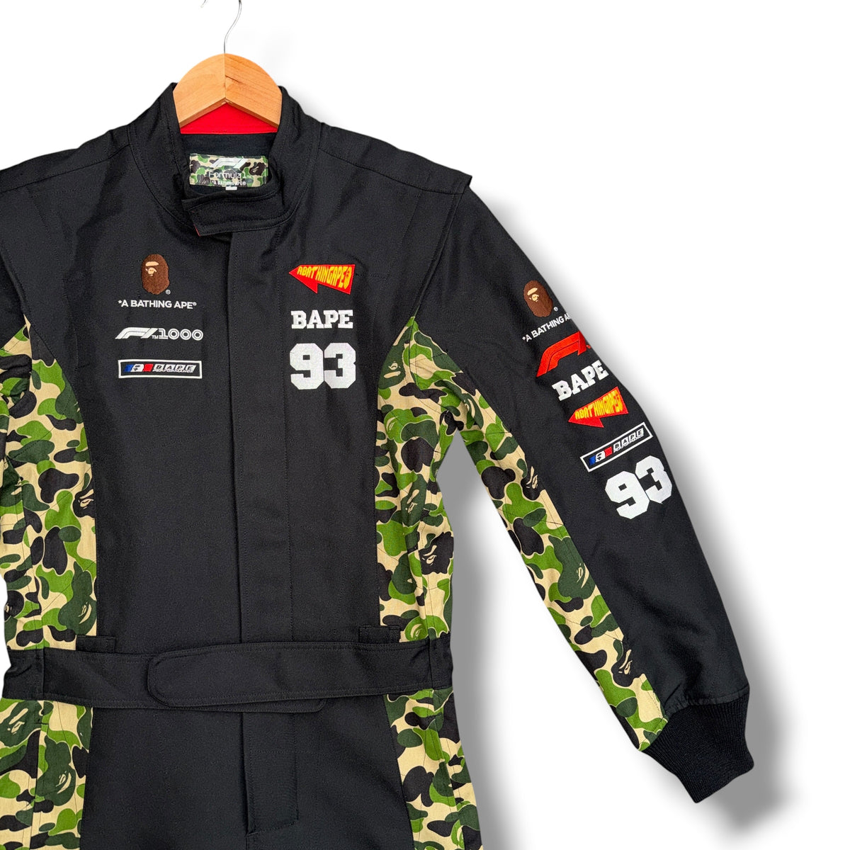A Bathing Ape Track Jacket Black