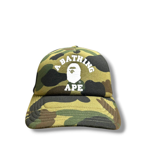 A Bathing Ape Hat Green O/S