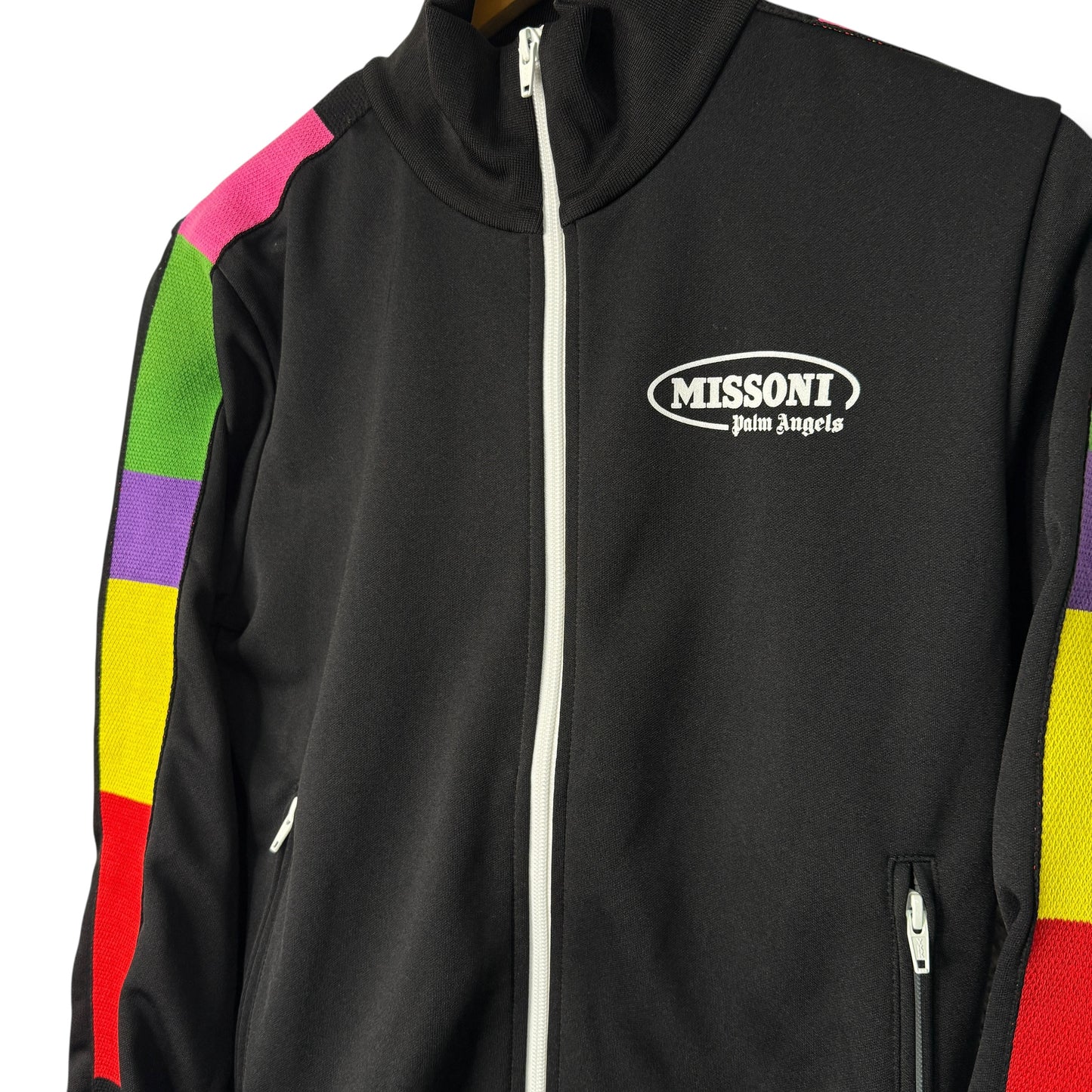 Palm Angels Track Jacket Black