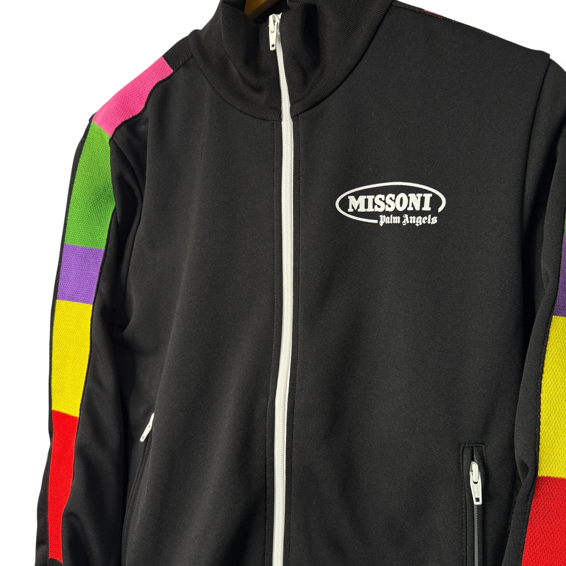 Palm Angels Track Jacket Black