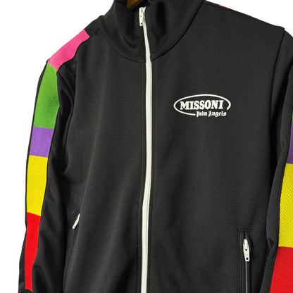 Palm Angels Track Jacket Black