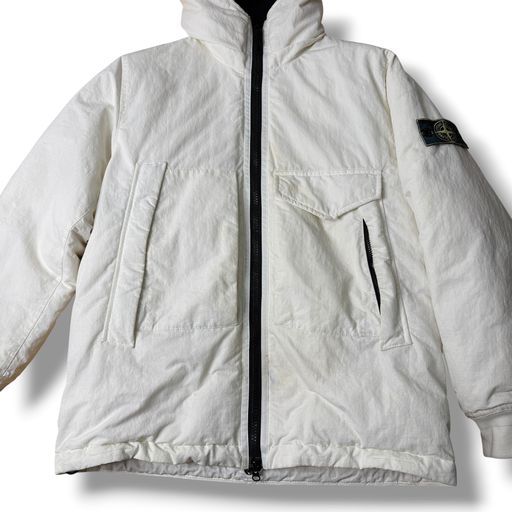 Stone Island Hoodie White