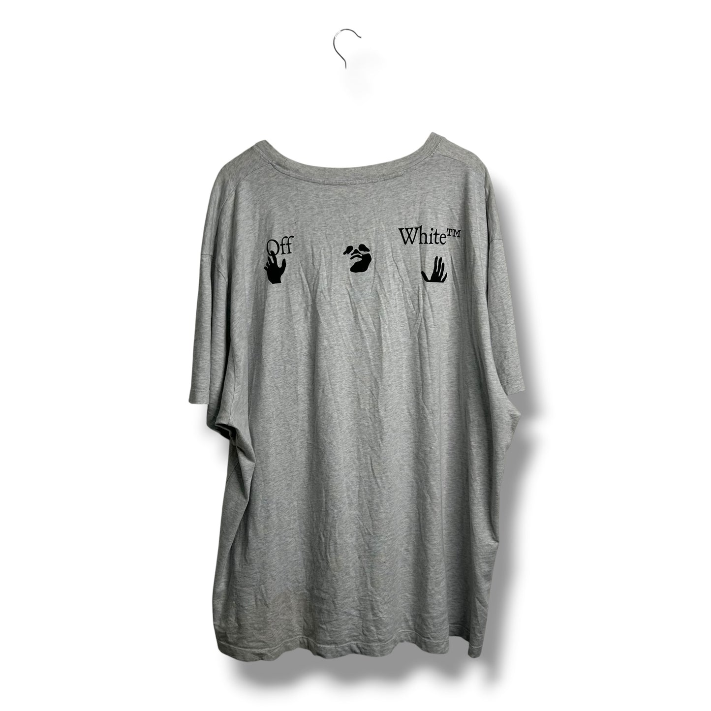 Off-white Graphic T-shirt Grey XXL
