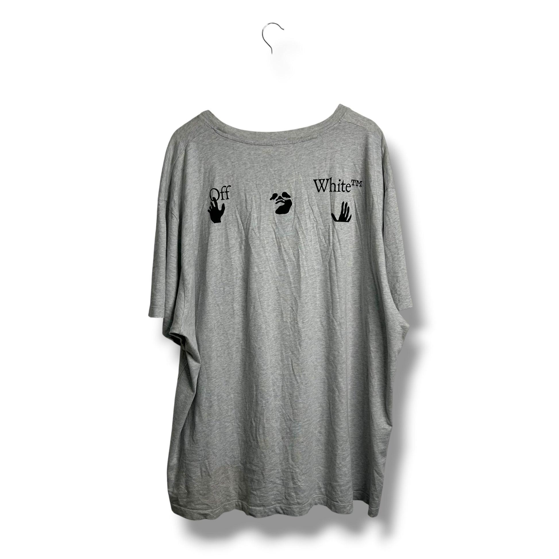 Off-white Graphic T-shirt Grey XXL