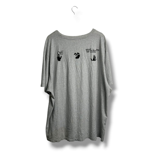 Off-white Graphic T-shirt Grey XXL