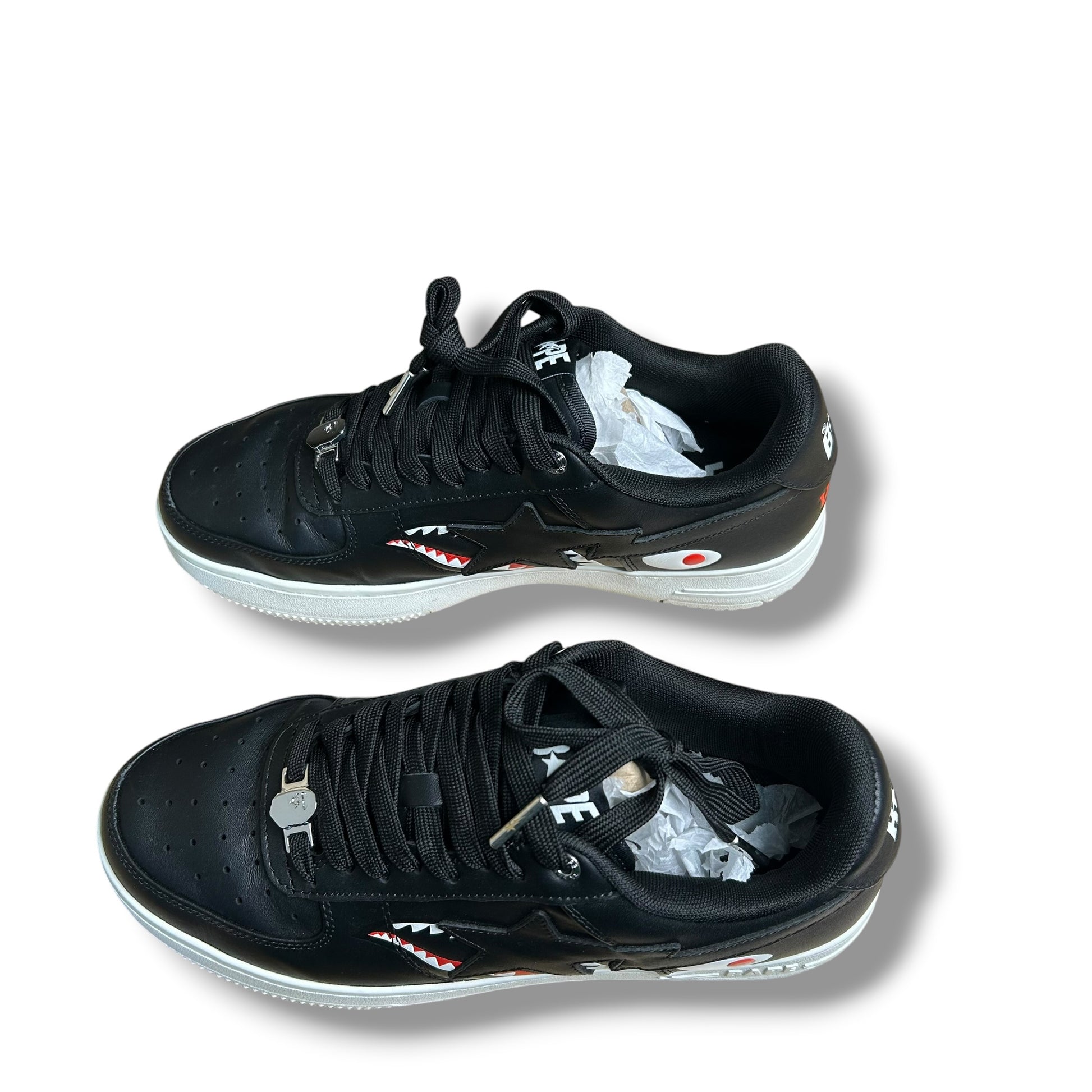 A Bathing Ape Sta Shark M2 Black UK 8.5