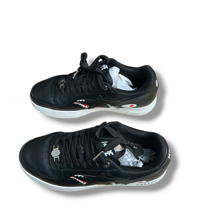 A Bathing Ape Sta Shark M2 Black UK 8.5