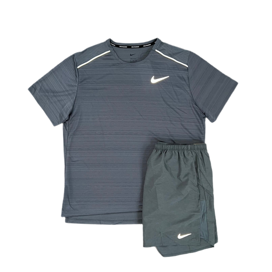 Nike Miler 1.0 Set - Smoke Grey