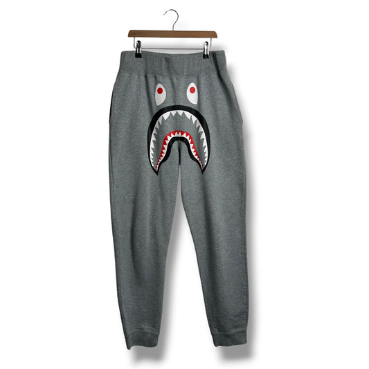 A Bathing Ape Sweatpants Grey Medium