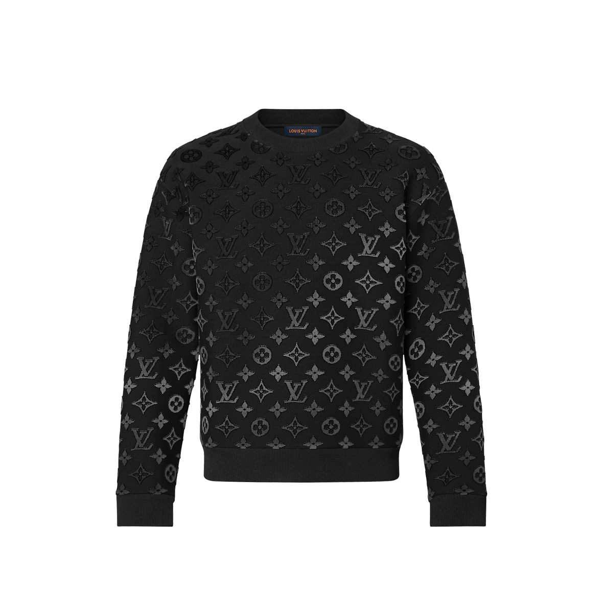 Louis Vuitton Black/White Monogram Sweatshirt