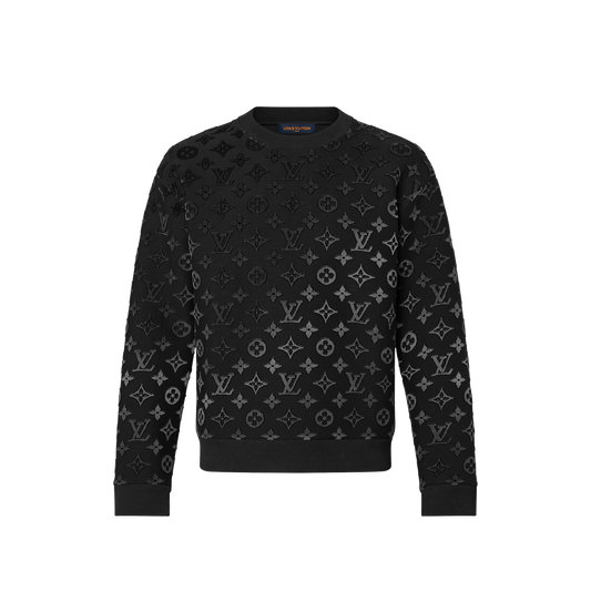 Louis Vuitton Black/White Monogram Sweatshirt