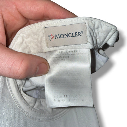 Moncler Baseball Cap White