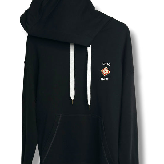 Casablanca Hoodie Black Small