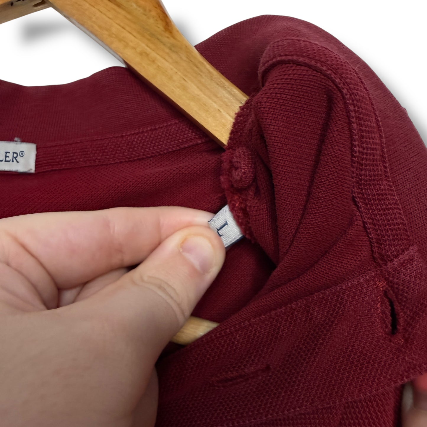 Moncler Polo Shirt Red