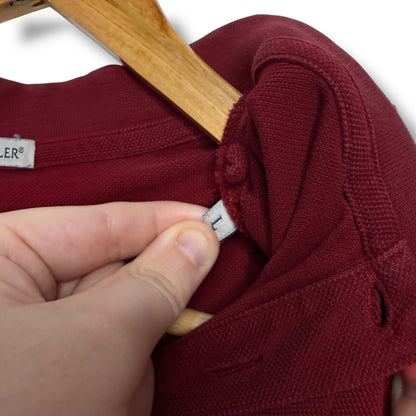 Moncler Polo Shirt Red
