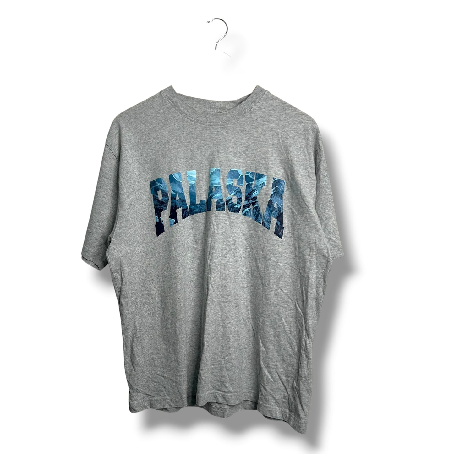 Palace Palaska Graphic T-shirt Grey Large