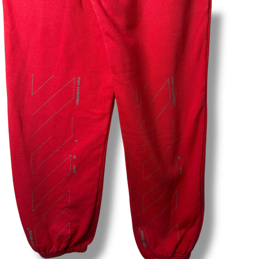 Off-white Sweatpants Red