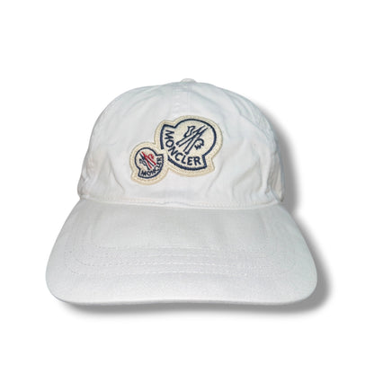 Moncler Baseball Cap White