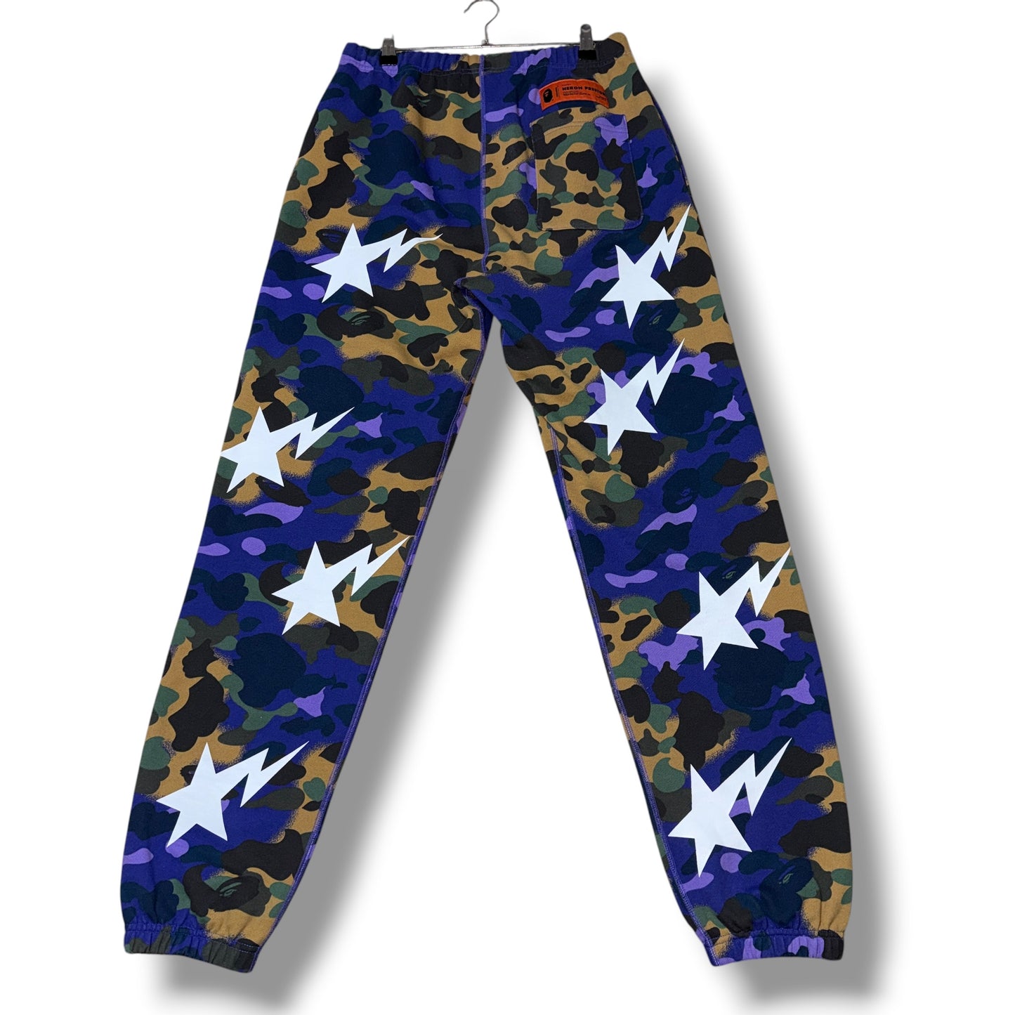 Heron Preston / Bape Track Pants Blue