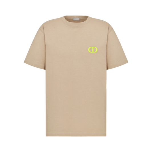 Dior CD Logo T-Shirt Beige