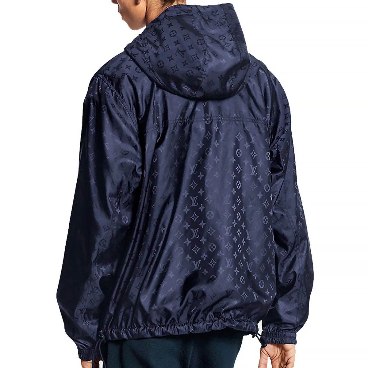 Louis Vuitton Monogram Reversible Navy Windbreaker