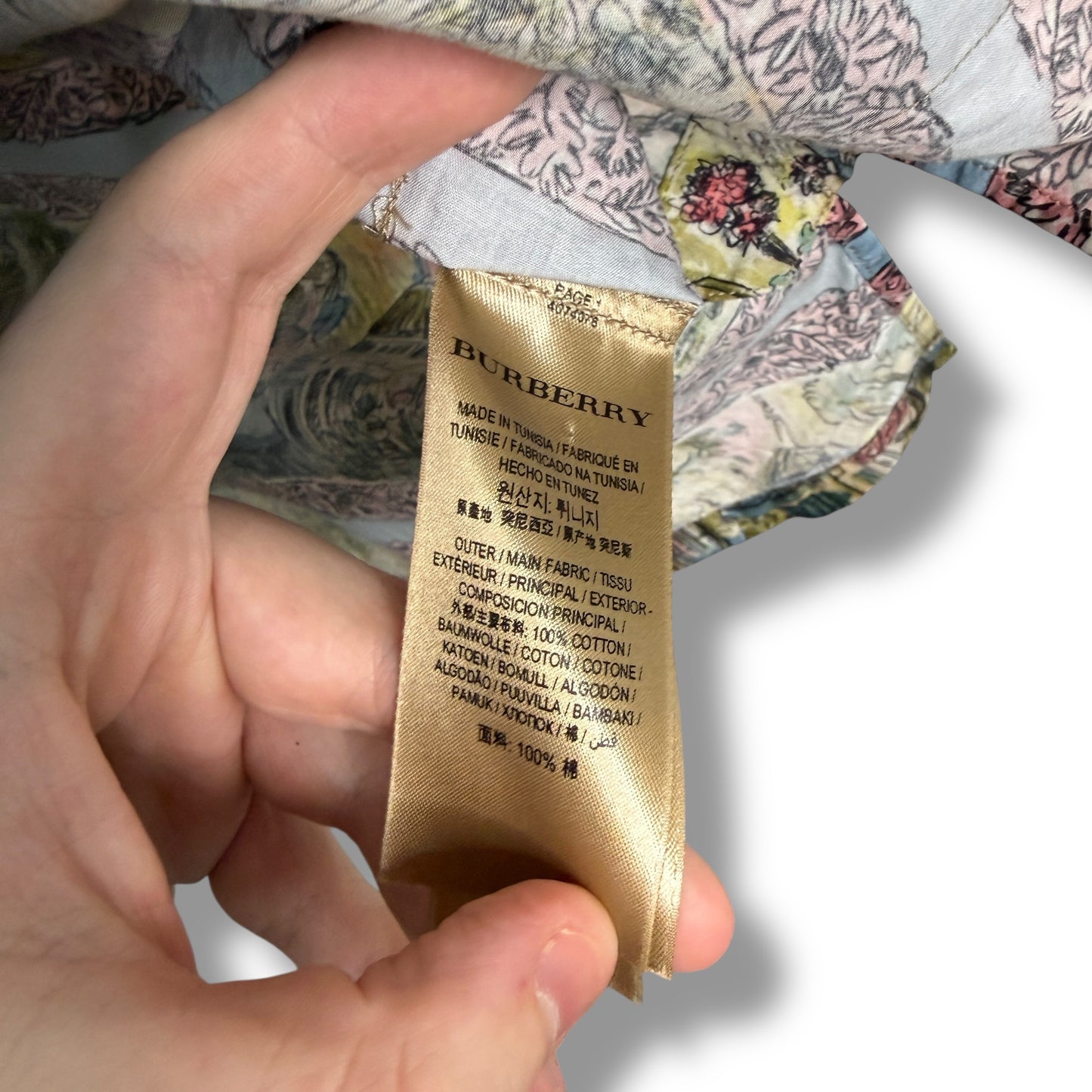 Burberry Short Sleeve T-shirt Green