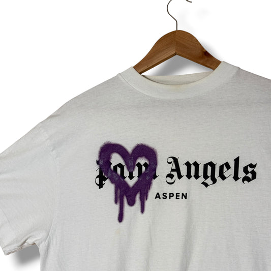 Palm Angels Graphic T-shirt Blue