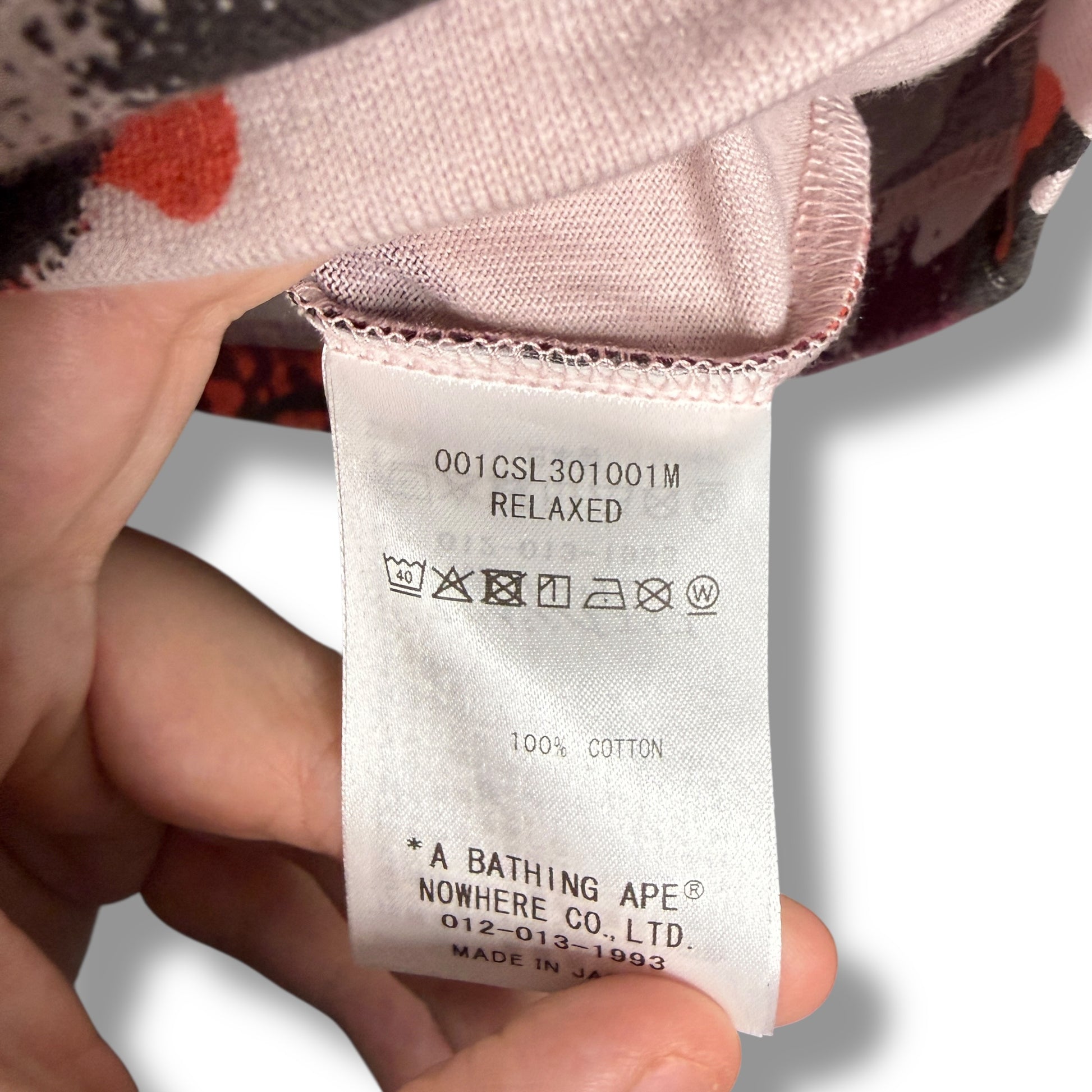 A Bathing Ape T-shirt Red