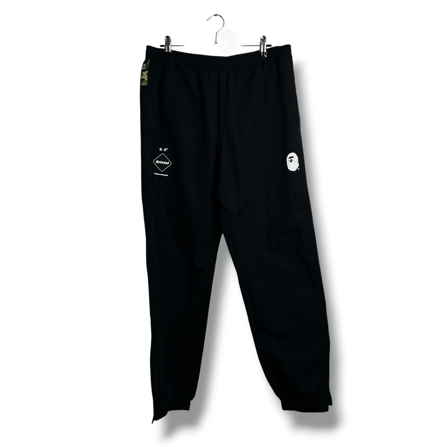 A Bathing Ape x F.C.R.B Track Pants Black Medium
