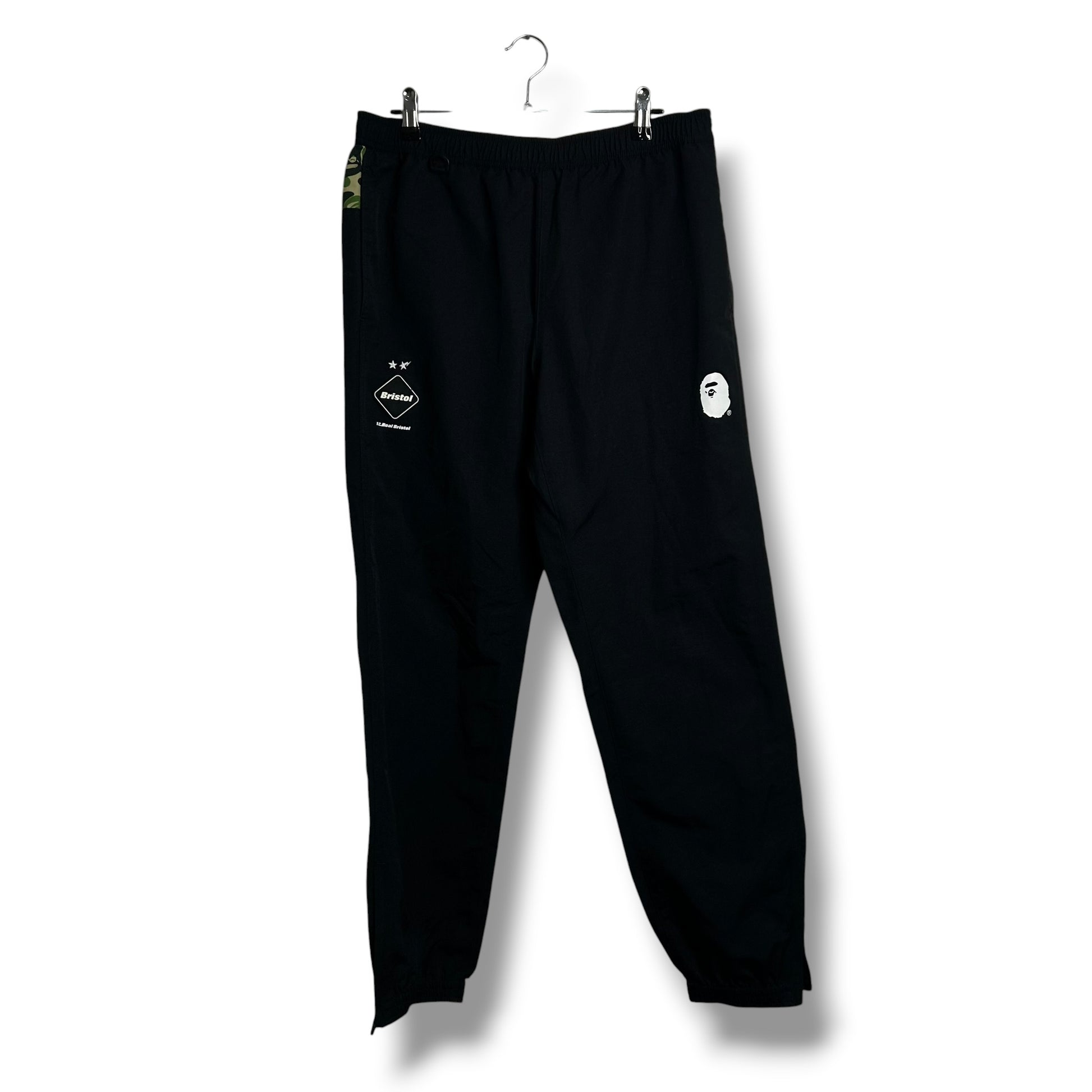 A Bathing Ape x F.C.R.B Track Pants Black Medium