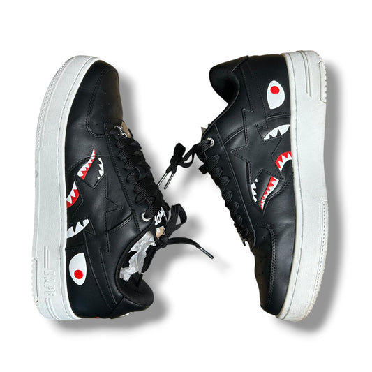 A Bathing Ape Sta Shark M2 Black UK 8.5
