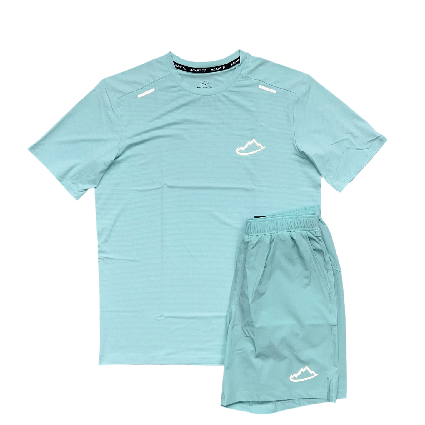 Adapt To Running 2.0 Shorts/Tee Set - Mint