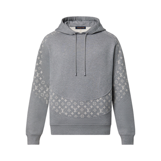 Louis Vuitton Circle Hoodie Grey