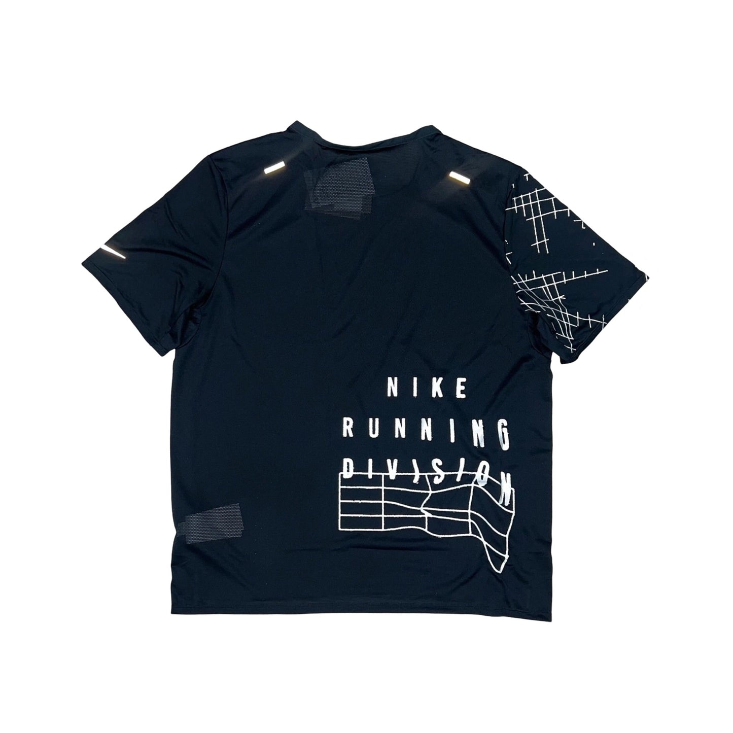 Nike UV Run Division Graphic T-Shirt - Black