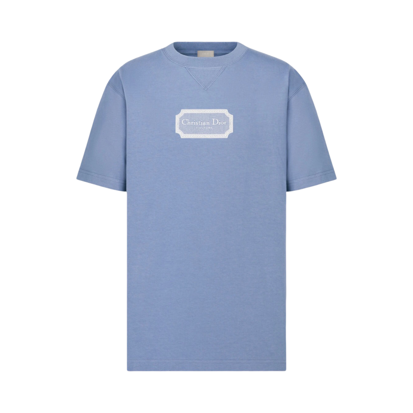 Dior Couture Logo T-Shirt Blue