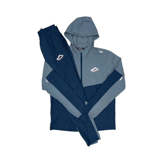 Adapt To Running 2.0 Tracksuit Set - Navy/Grey