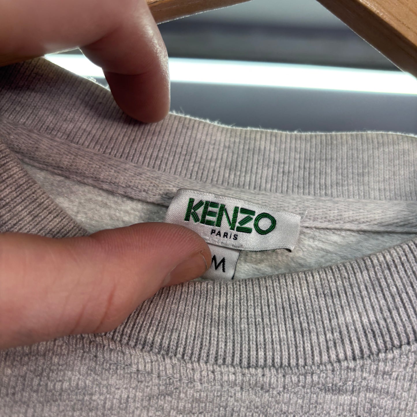 kenzo jumper, grey, MULTI, medium