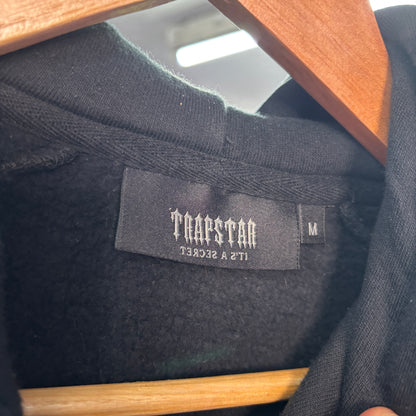 TrapStar hoodie, medium, chenille, black /red /blue/ white