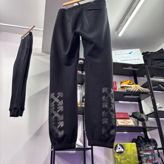 Offwhite jogger, black, medium relaxed