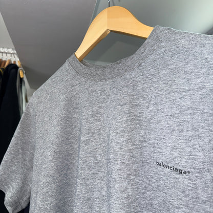 balenciaga T-shirt, medium, grey, standard fit