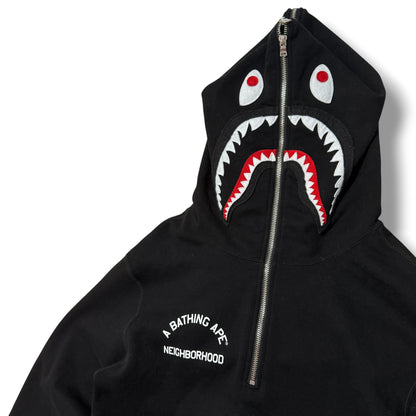 A Bathing Ape x Neighborhood Hoodie Black, small